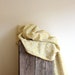 Vintage Table Cloth - Oval, Yellow and White Floral for 60" x 30" table