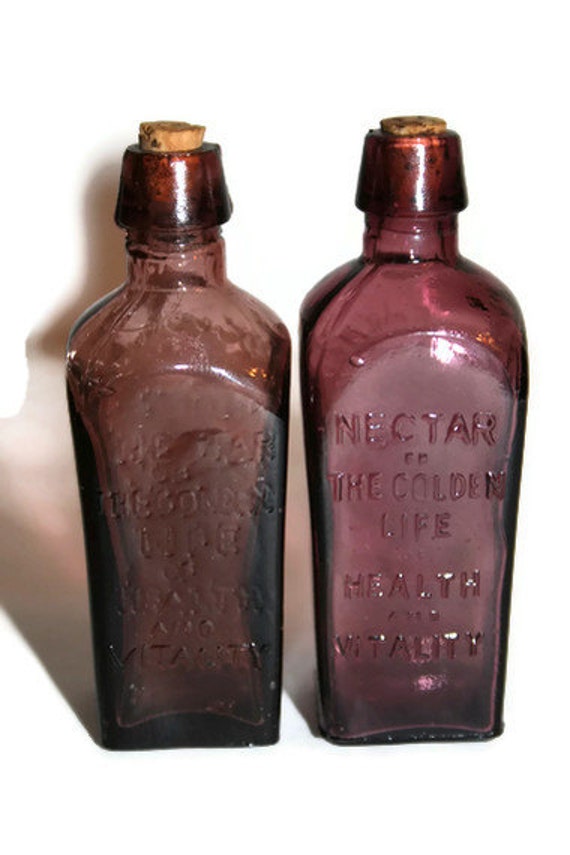 Straubhullers Elixir Purple Bottle Set