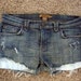 Distressed faded Denim Cut offs size 29