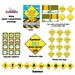 diy printable construction party food labels by lilpartyanimals
