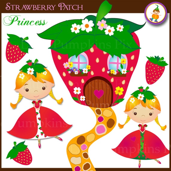 strawberry picking clipart - photo #24