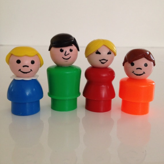 Original Fisher Price Little People Family by ValdezVintageToys