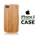 Iphone 5 Case Wood Pre-Order Handmade Quality Bamboo Cover FREE SHIPPING in the US