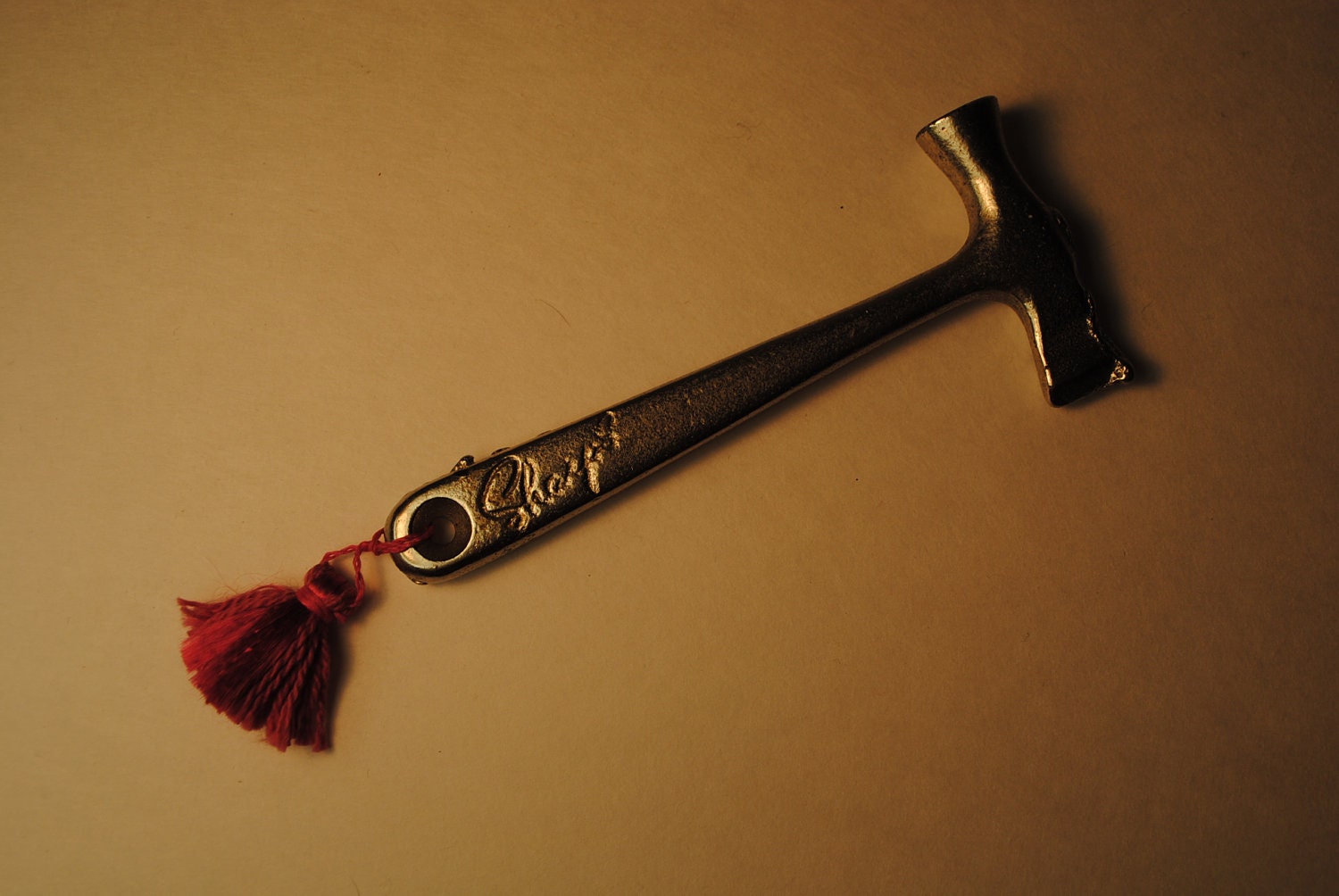 antique SHARPS toffee hammer made in england for a peppermint