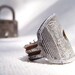Antique Key Ring - Tiny Master - Size 3.5