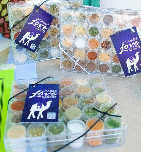 Travel Spice Kit A by CamelsLoveSpice on Etsy