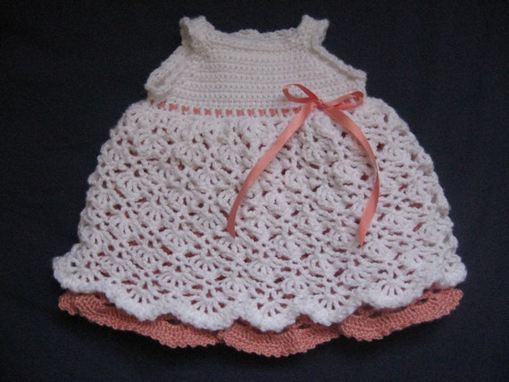 Items similar to Gorgeous Baby Girl Dress with Double-Layered Skirt on Etsy