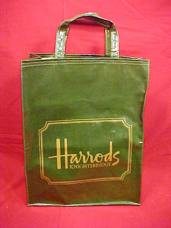 Harrods Shopping Tote Bag Knightsbridge London Pair of Chic