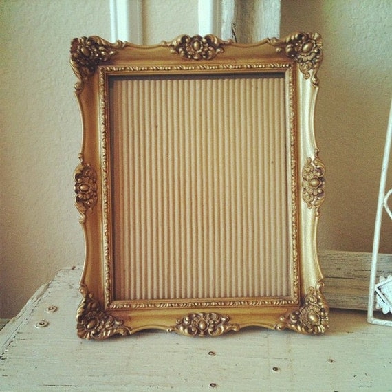 Ornate Gold Frame 8x10 Gilded Vintage Frame Beautiful