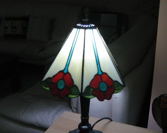 Items similar to Fused glass lamp on Etsy