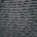 LAST YARD, 1 Yd, Polyester/Spandex Ruffled Fabric, 50 inch wide, 1" ruffles, Charcoal Grey