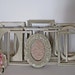 Antique White Wedding Table Number Frames Romantic Vintage Upcycled Set of 12