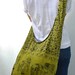 Green Tea Cotton Printed Standing Elephants Crossbody Shoulder Hippie Boho Hobo Messenger Bag E130
