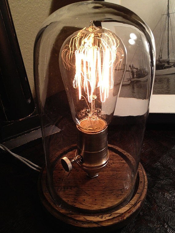 Set von 2 Edison Style Tischleuchten von RRLightworks auf Etsy