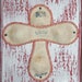 Baseball Cross Plaque