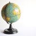 Reserved for Christina. Vintage Illuminated World Globe