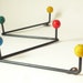 Coat Rack Mid Century Atomic - 1950s Retro