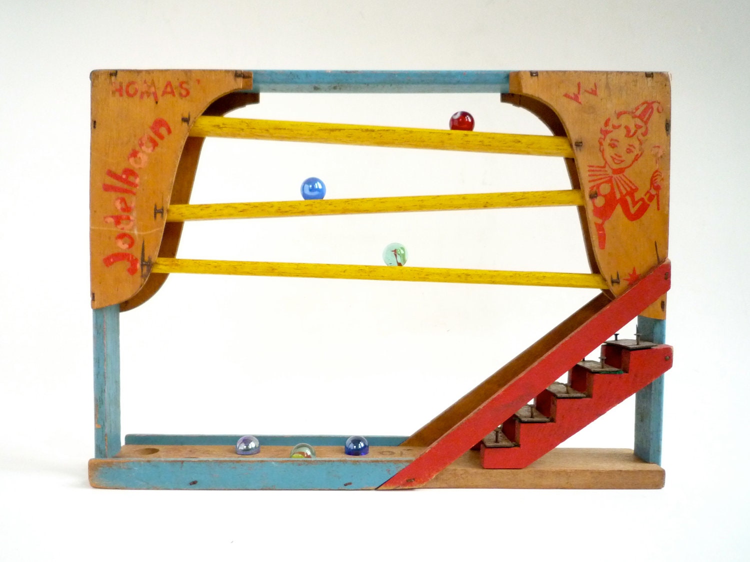 Vintage Marble Run Toy by Homas Dutch 1960s