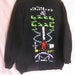 Arecibo Message Hand Knitted Sweater - HALF PRICE
