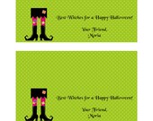Printable Green Witch Treat Bag Topper Il_170x135