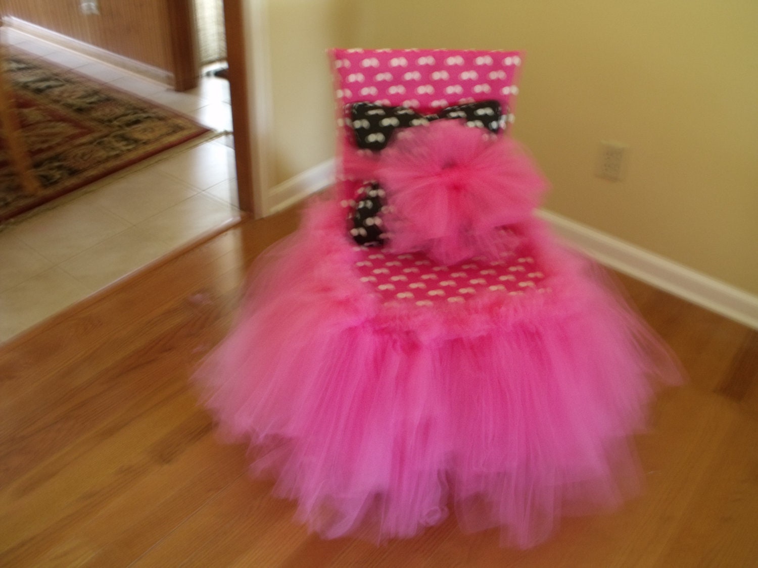 TuTu Chair Cover for Antique Oak Library by SuzannaRuthHandbags