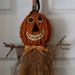 SALE...SALE...SALE...5.00 Off...Pumpkin/Scarecrow Broom