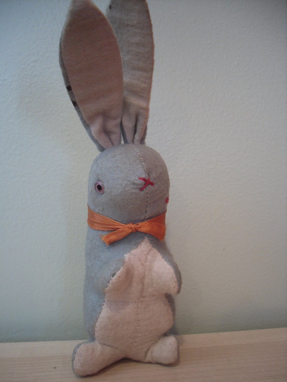 vintage rabbit stuffed animal