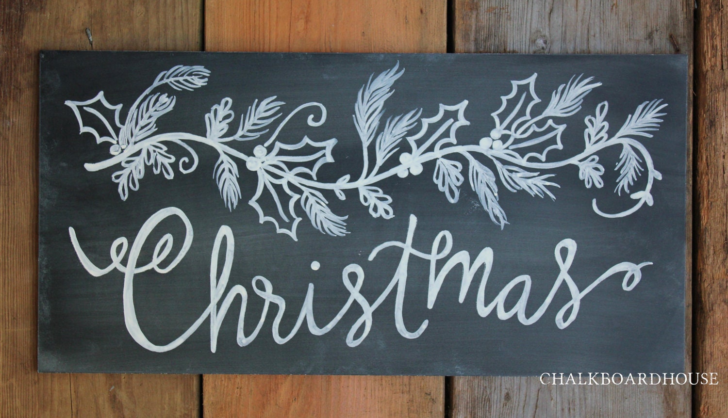 items similar to 10x20 hand painted chalkboard christmas items similar to 10x20 hand painted chalkboard christmas