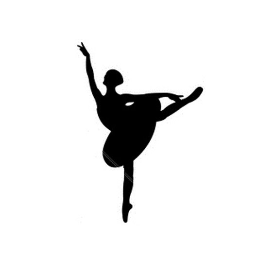 Ballet Dancer Vinyl Decal Sticker