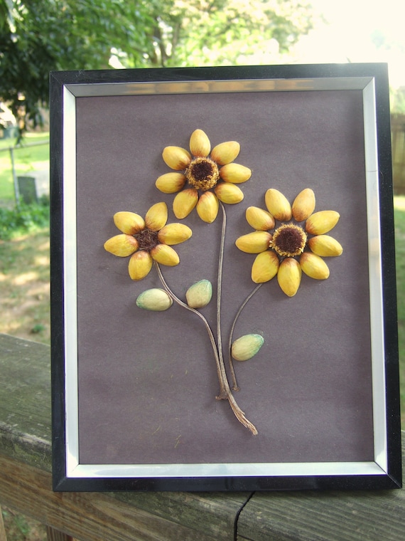 Sunflower Pistachio Art Piece