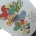 Handmade Blank Card with Quote from The Beatles - Just Because, I Love You, Romantic