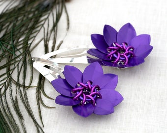Africa - Aluminum Hair Clip - ON SALE