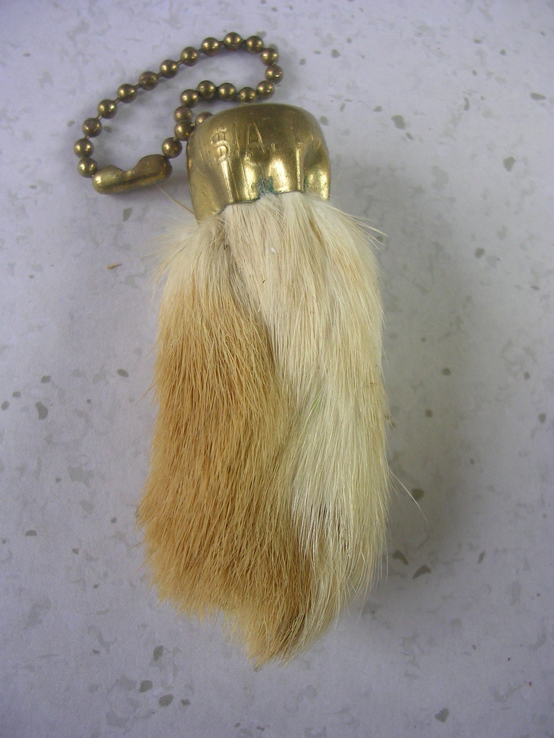 Lucky Rabbit&rsquo;s Foot Key Chain