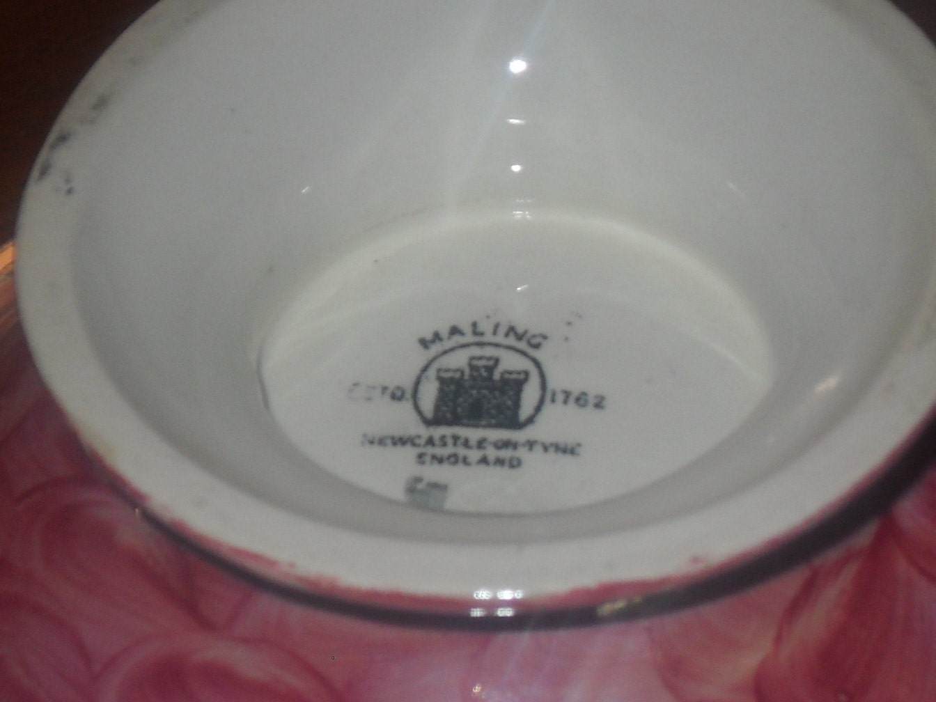 Maling Lustre English Newcastle upon Tyne Ware Pottery. 2 very