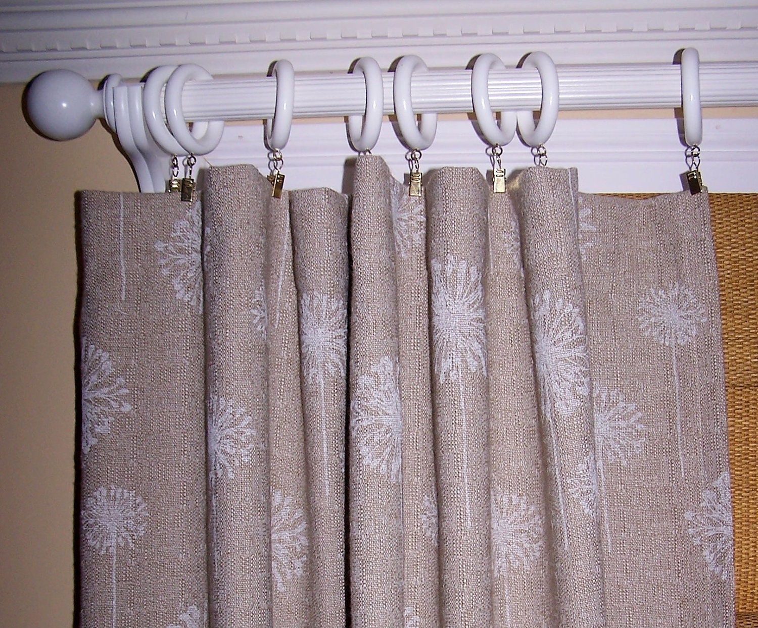 LINEN CURTAINS Premier Prints Fabric Two by Cathyscustompillows