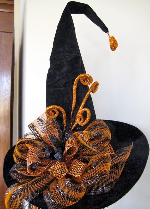 Witches Hat Tall Velvet Witch Hat