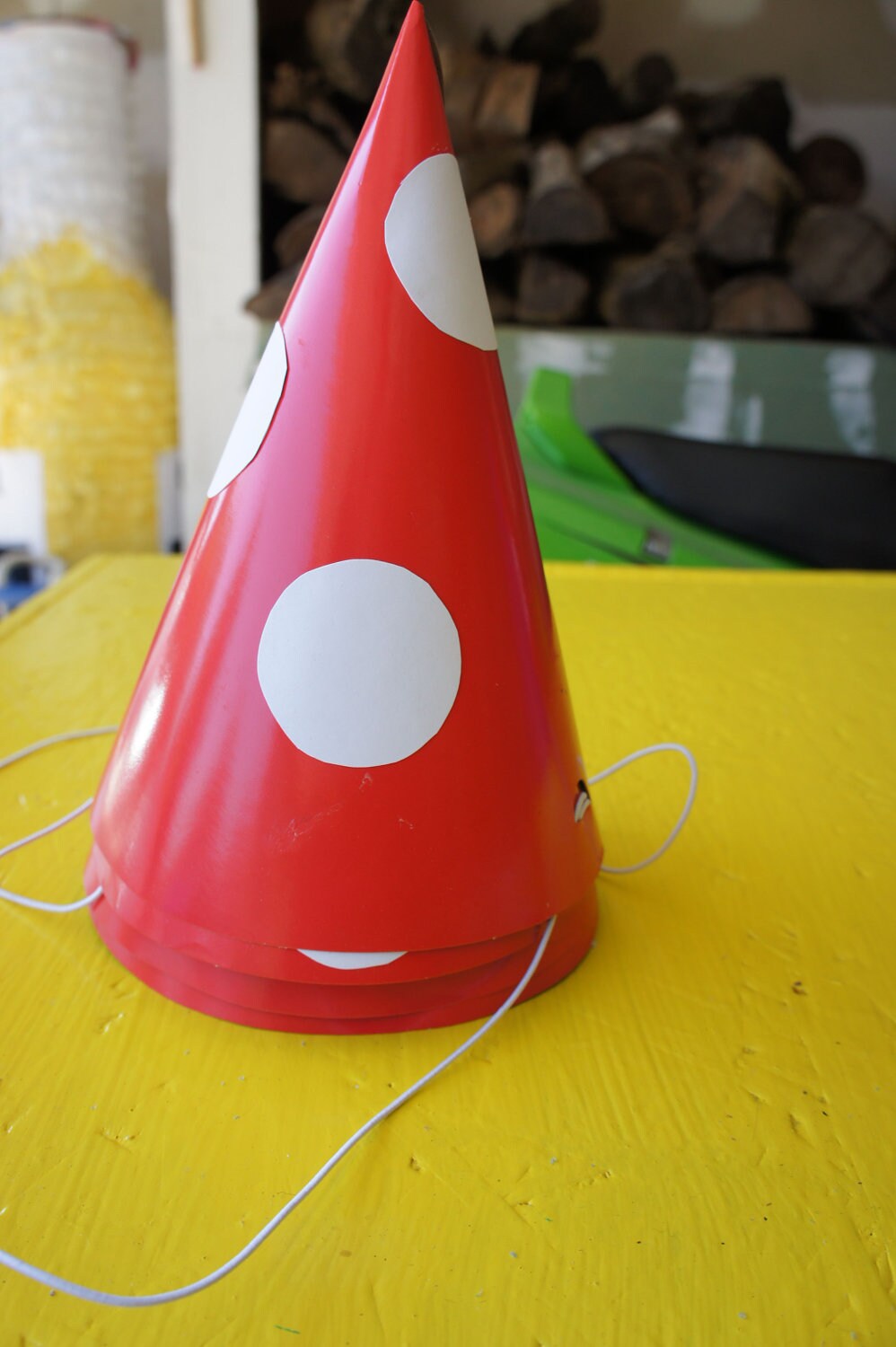 Mario Bros. Toad Birthday party hats