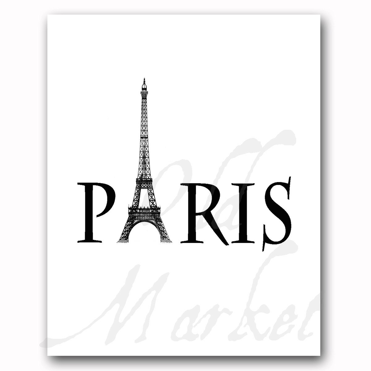 Paris Printable Digital Download INSTANT DOWNLOAD
