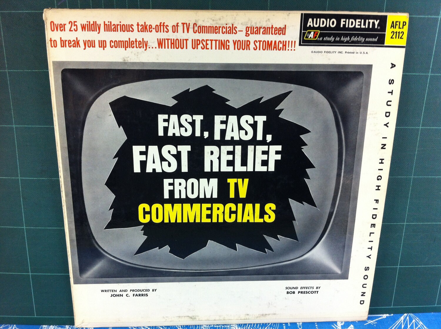Bob McFadden Bryna Raeburn John Farris Bob Prescott Fast Fast Fast Relief From TV Commercials Bob McFadden Bryna Raeburn John Farris Bob Prescott Fast Fast Fast Relief From TV Commercials