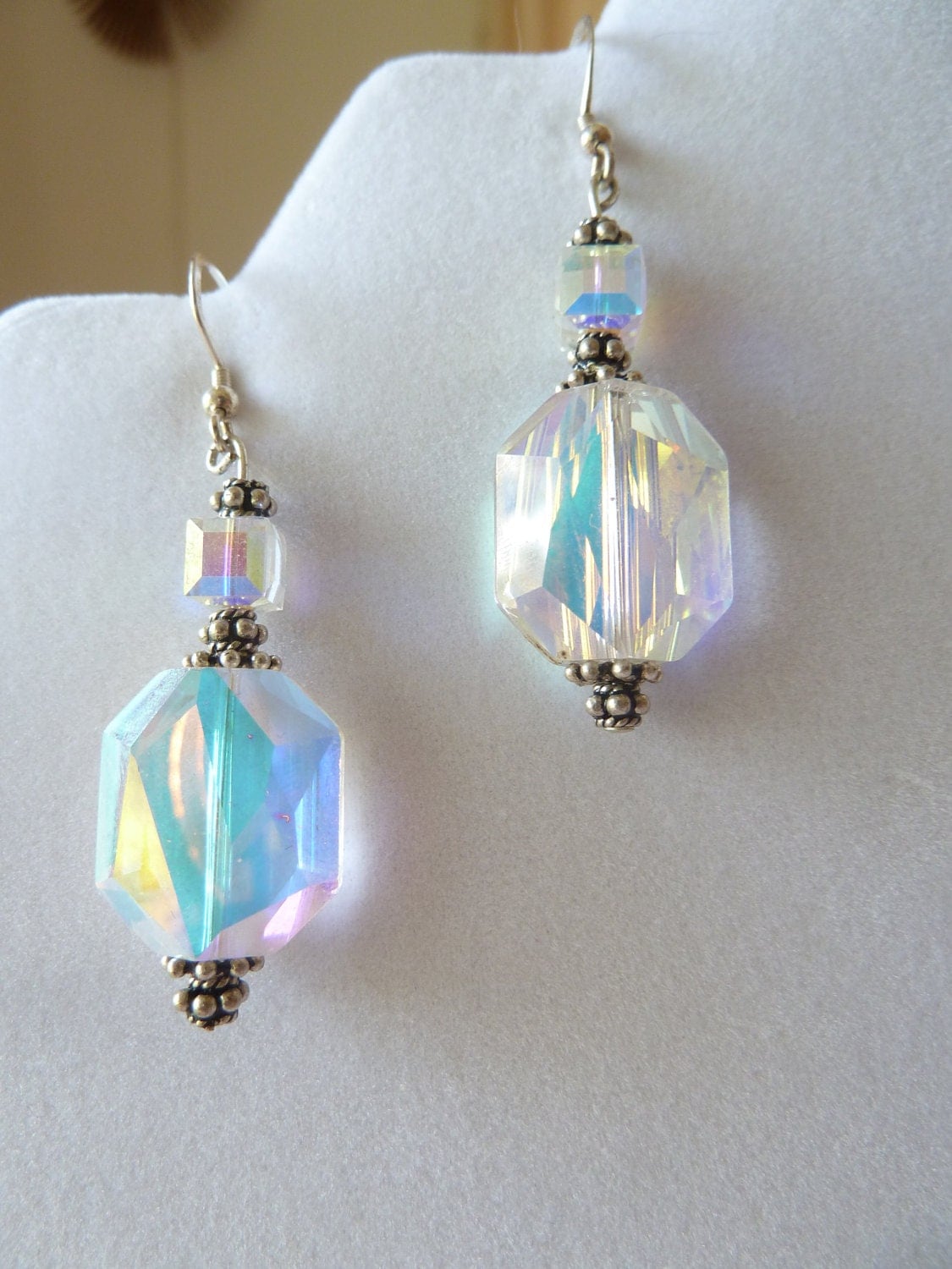 Swarovski Crystal Prism Earrings