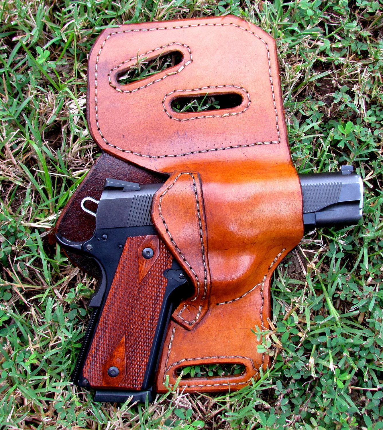 Custom Concealed Leather Gun Holster Made For Most Gun Models