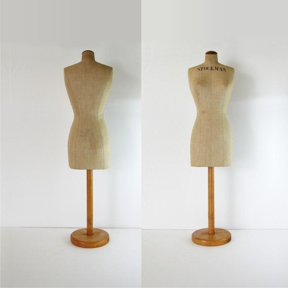 mini wood mannequin