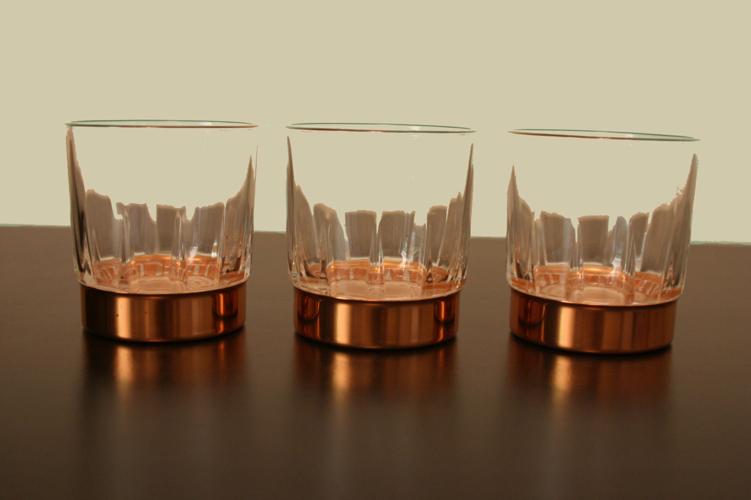 SALE Old Fashioned Lowball Glasses / Cocktail Glasses