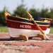 Miniature Boat with Personalized Words,Monogram,goes on the water , Father's day gifts