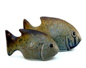 Ceramic Fish   Fish Ornament    Small Sculpture.