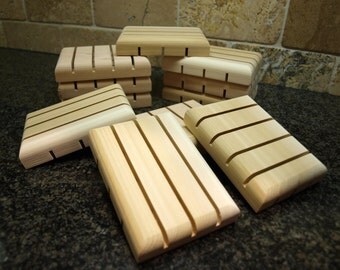 Cedar Soap Holders, Handmade Soap Dish, Cedar Soap Dish