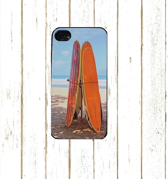 Surfboard Cell Phone Case for Iphone 5/5S and 4/4S by Shoreberry