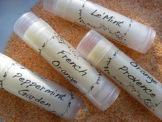  All Natural Beeswax Lip Balm with Coconut Oil