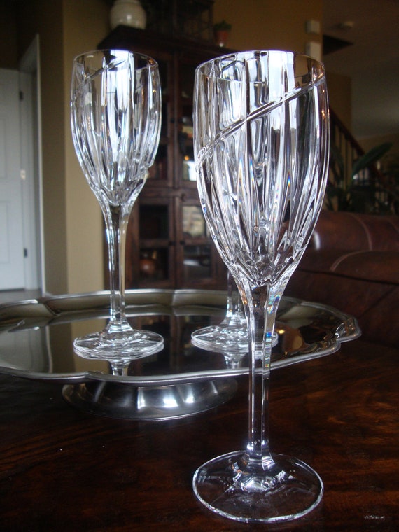 mikasa crystal glassware