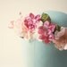 Whimsical floral head piece, Bridal hair crown, Pink flower crown, Wedding head wreath - ARABESQUE